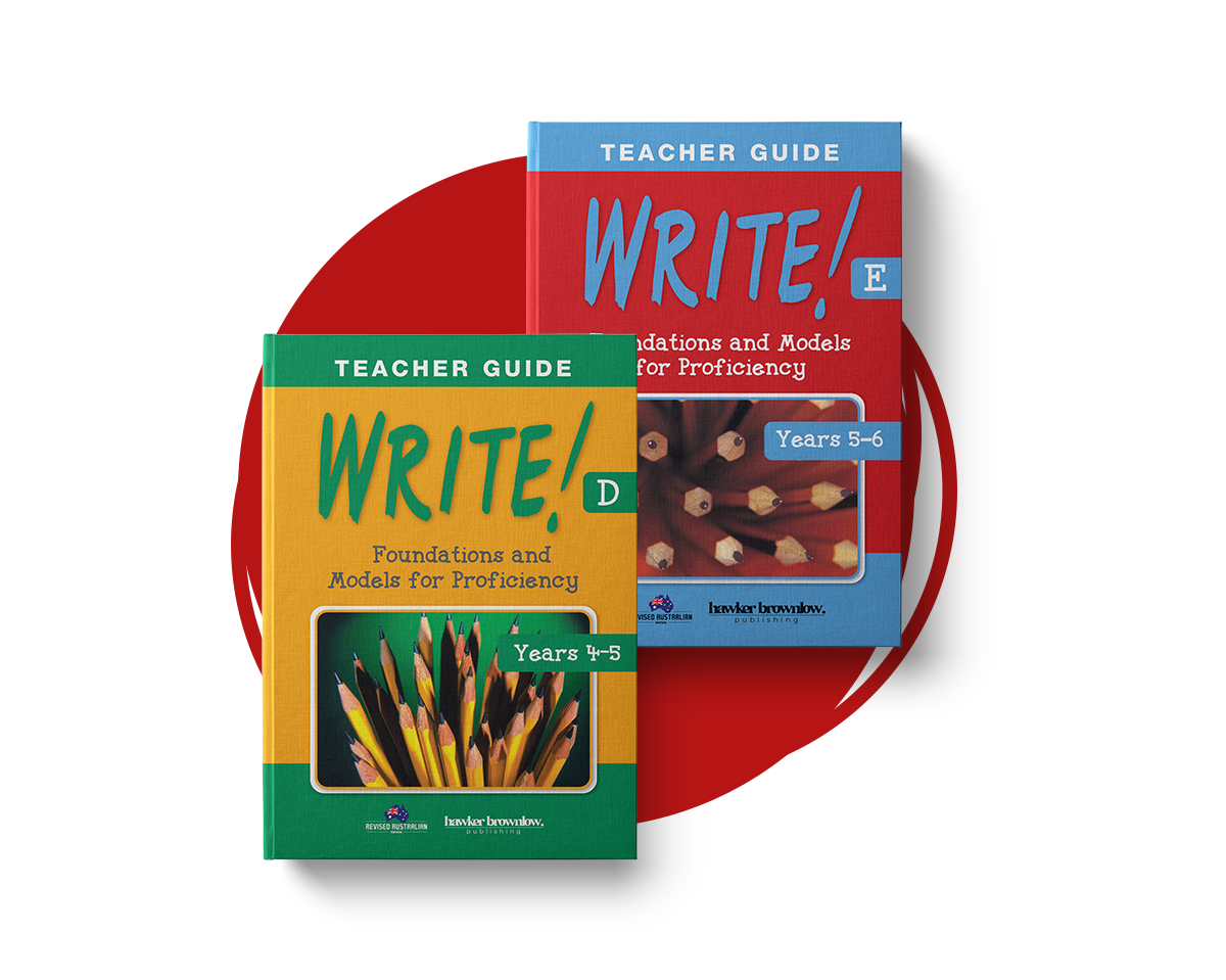 WRITE! Teacher Guides